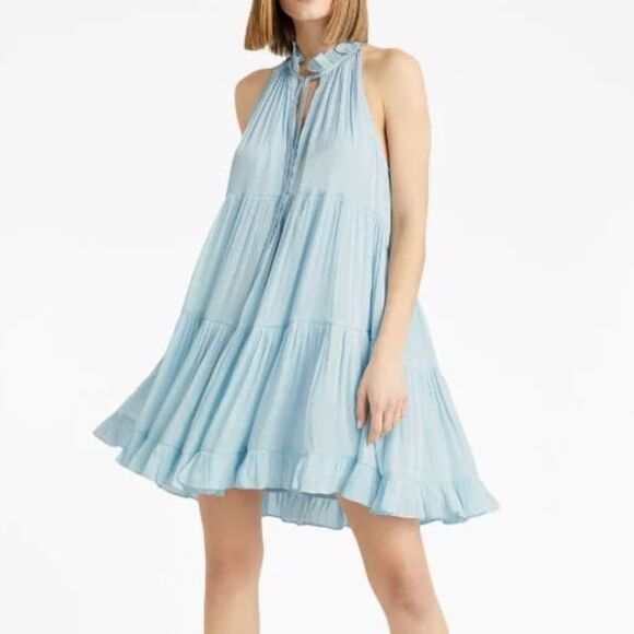 NEW Cinq à Sept  Phyllis Tiered Minidress - size 2 - Picture 1 of 13